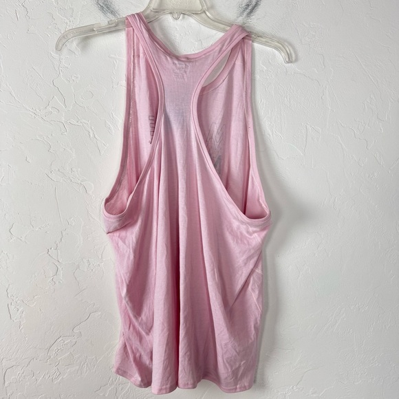 Brooks Tank Top Knit Shirt Tee DSG Distance 2.0 Empower Her Pink Orchid Running - Picture 2 of 8
